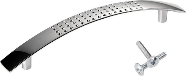 SO-TECH Möbelgriff Dico BA in Silber poliert, Länge: 128 mm - Bild 1