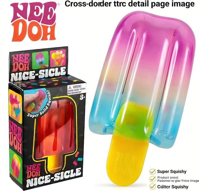 Schylling Needoh Nice Cube, Sensorischer Würfel - Bild 1