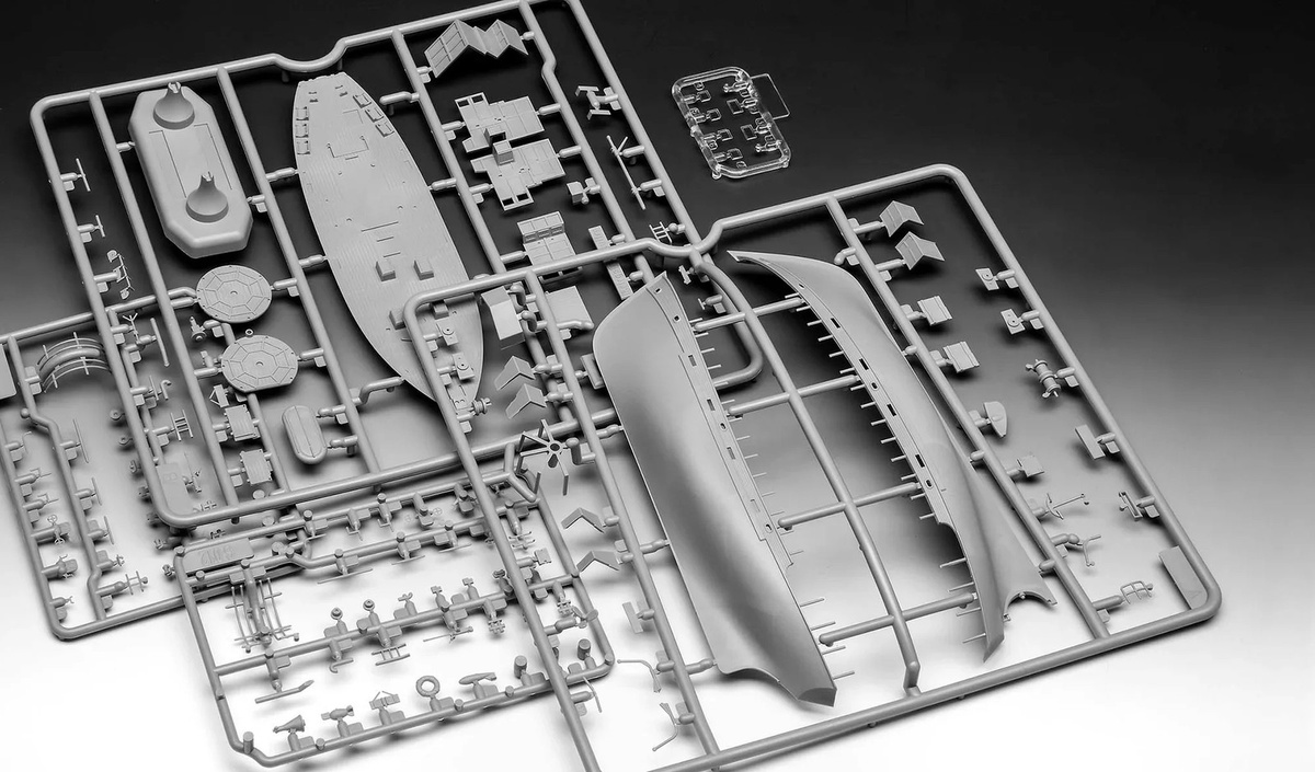 Revell KFK (Kriegsfischkutter), Modellbau, 1:144, ab 12 Jahren - Bild 5