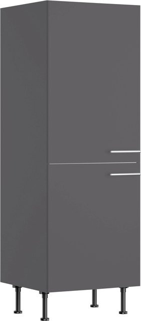 Optifit Küchen-Midischrank Ingvar420 in Anthrazit Matt, B/T/H: 60 x 58,4 x 176,6 cm - Bild 1