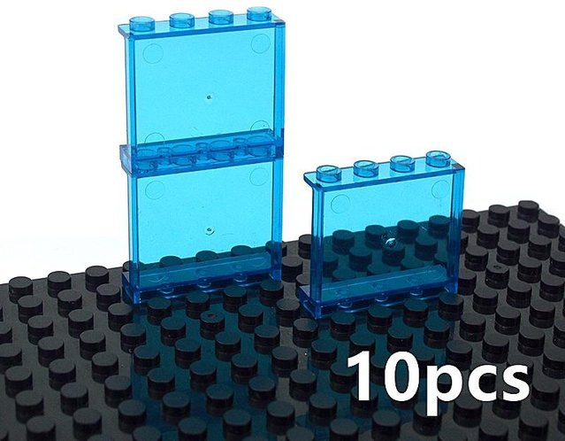 Linyi toy car Transparentes Panel Glashaus Moc City Bausteine, ab 6 Jahren - Bild 1