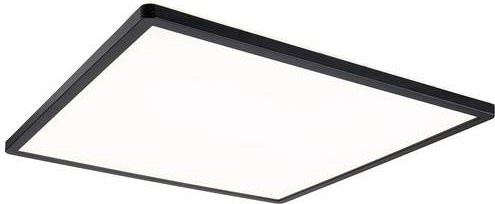 Paulmann Atria Shine LED-Deckenleuchte Schwarz, 22W, 3000K Warmweiß, dimmbar, B/T: 42 x 42 cm - Bild 1