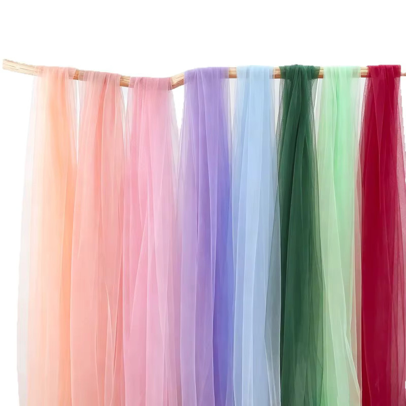 Grüne Tüllrollen für Hochzeiten, Geburtstage und Party-Dekorationen sowie DIY-Bastelarbeiten - Bild 2
