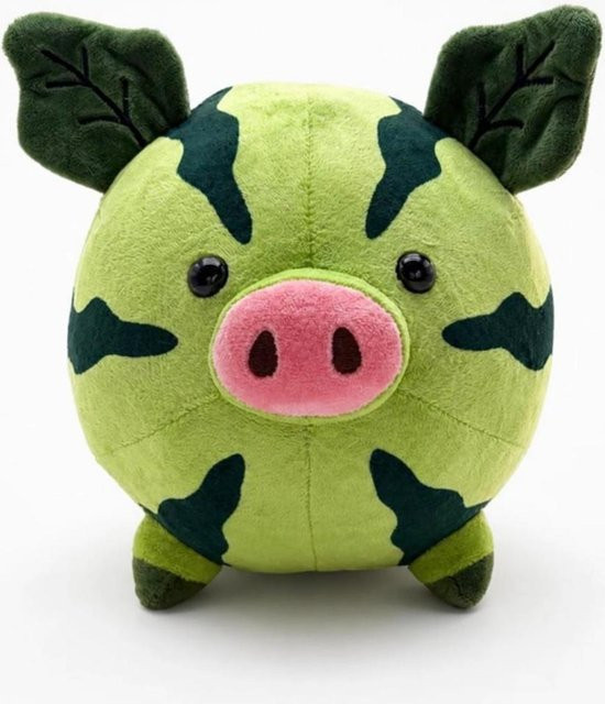 Wassermelonen-Schwein, Plüschtier, ab 3 Jahren, bunt/mehrfarbig - Bild 1