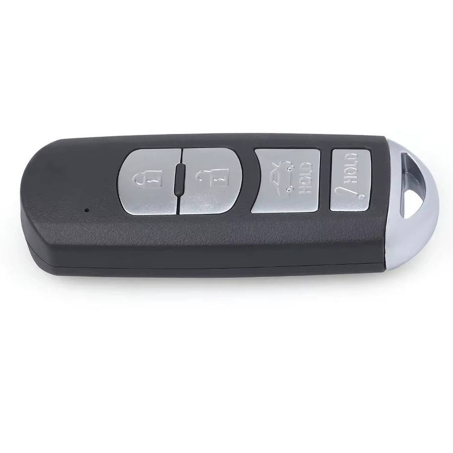 KEYECU WAZSKE13D01 Smart Keyless Remote Key Fob in Schwarz für Scion iA 2016, Toyota Yaris und Fiat 124 Spider 2017-2019 sowie ABARTH - Bild 3