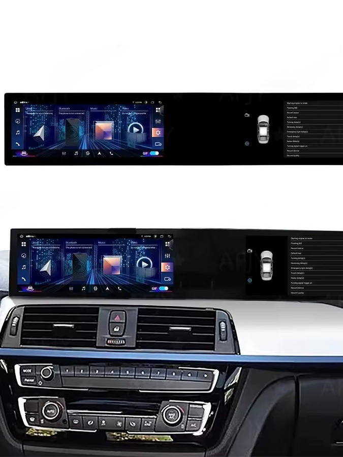 YANFU Dual-Screen Android Multimedia-Player mit GPS und Carplay für BMW 3er F30 F31 und 4er F32 F34 F36, 21 Zoll, Schwarz - Bild 7