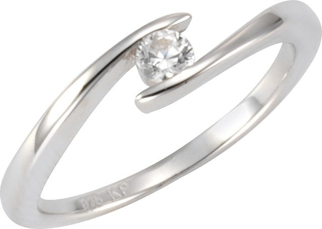 Zeeme Ring 925 Silber, Zirkonia, Damen - Bild 1