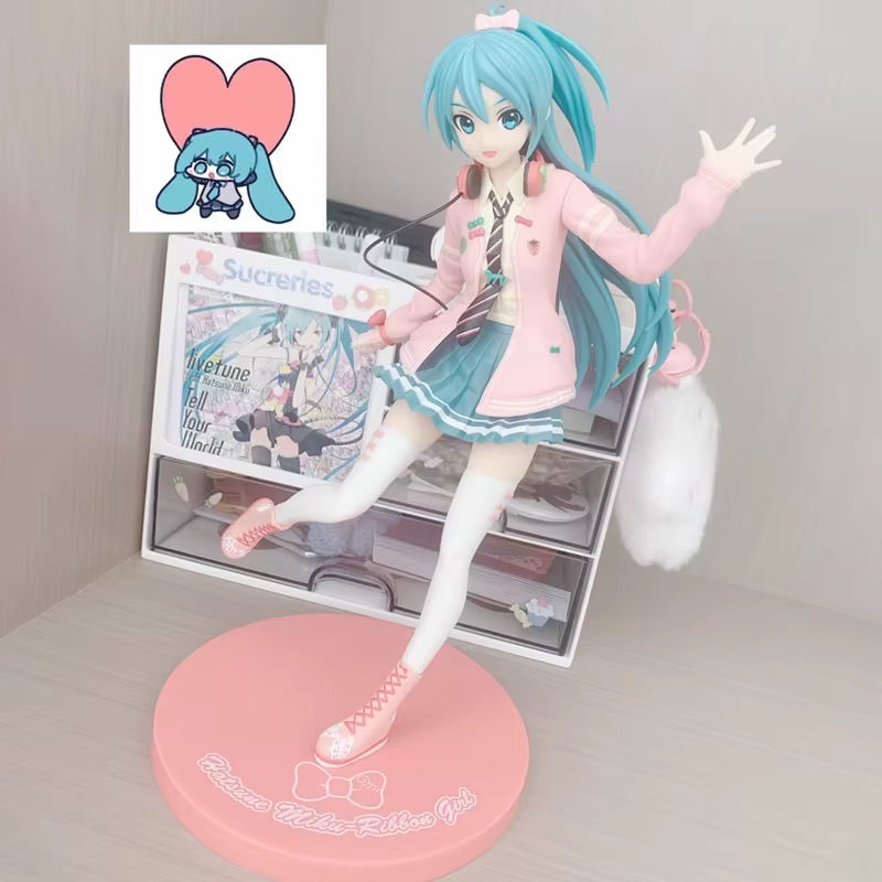 Sega Hatsune Miku DIVA Anime Actionfigur aus Kunststoff, mehrfarbig - Bild 3