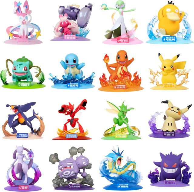 FUNISM Pokémon Pikachu Mewtwo Gardevoir Sylveon Actionfiguren, Set / Bundle - Bild 1