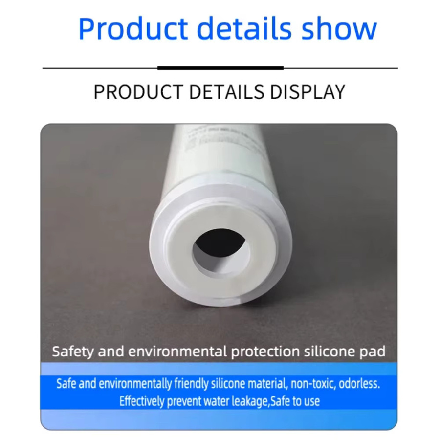 Waternoble Universal-Keramik-Aktivkohlefilterelement in Weiß, waschbarer und wiederverwendbarer Wasserreiniger mit 25,4 cm Durchmesser - Bild 3