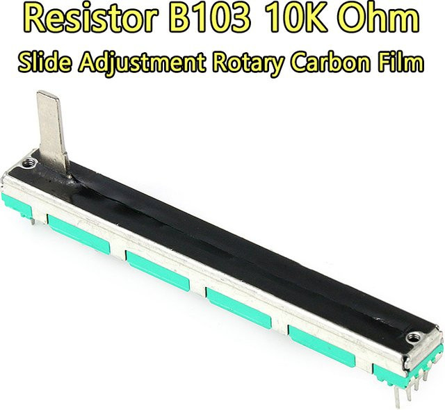 Si Tai&SH Potentiometer B103 10k Ohm Schieber mit Carbon Film - Bild 1