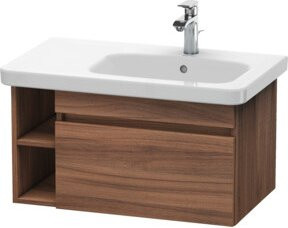 Duravit Waschtischunterschrank DuraStyle in Nussbaum Natur mit einem Auszug, Breite: 73 cm, Tiefe: 44,8 cm - Bild 1