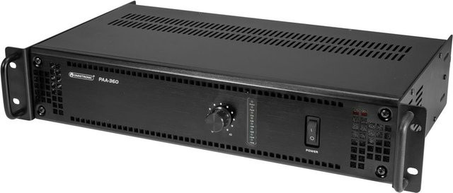 Omnitronic PAA-360 ELA-Verstärker in Schwarz - Bild 1