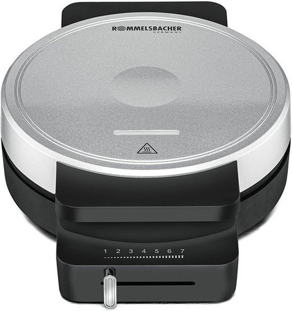 Rommelsbacher Waffeleisen WA 850 in Schwarz und Silber