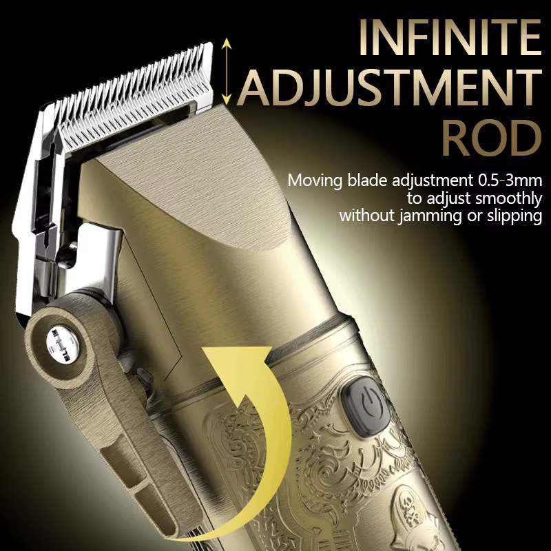 KEMEI Haarschneidemaschine Set KM-2235, Gold, Herren - Bild 2