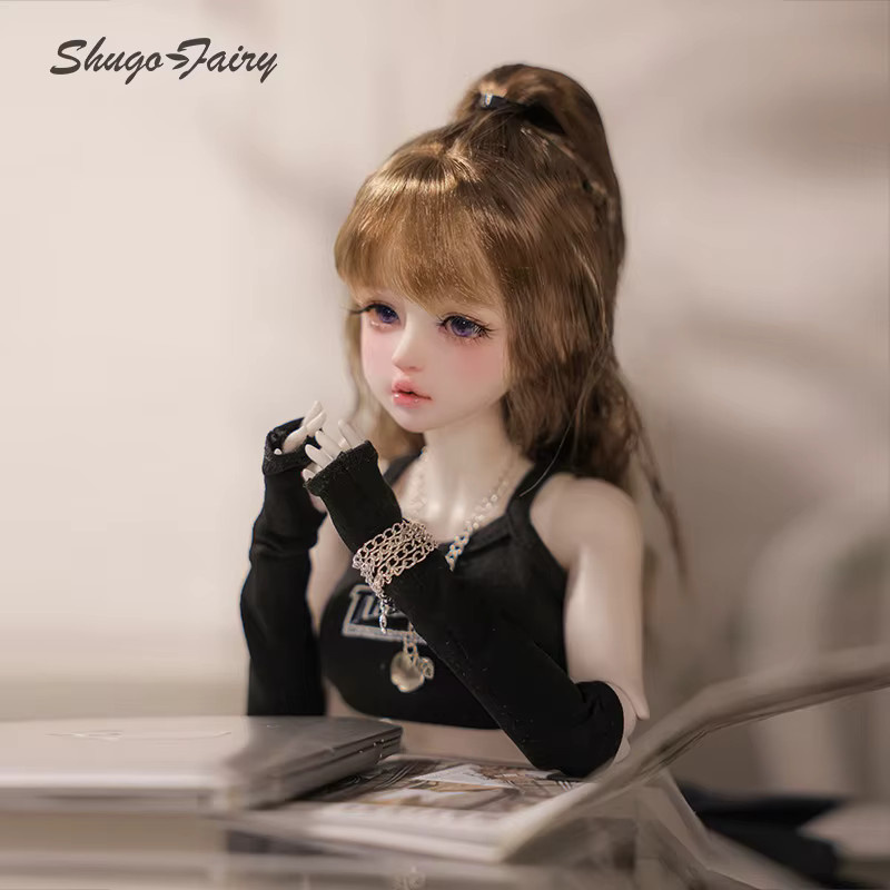 Shuga Fairy 1/4 Pearl BJD Puppe, handgefertigte Harzfigur, Komplettset - Bild 2