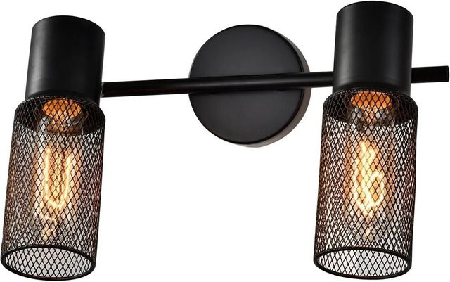 NETTLIFE Deckenleuchte aus Metall in Schwarz, verstellbar, E27, Durchmesser: 30 cm - Bild 1