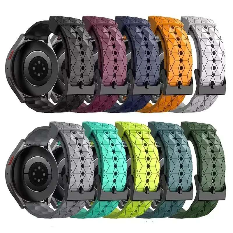 Huawei Uhrenarmband Silikon, Schwarz, Unisex - Bild 4