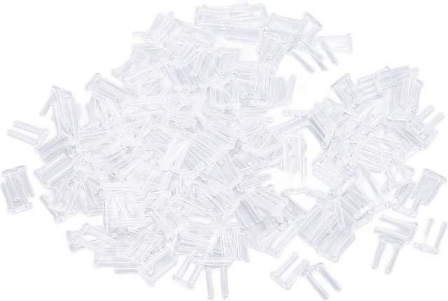 Koogeelife Kompressionshülsen für randlose Brillen, 200 Stück, white, 1,4x0,8x7,0mm - Bild 1
