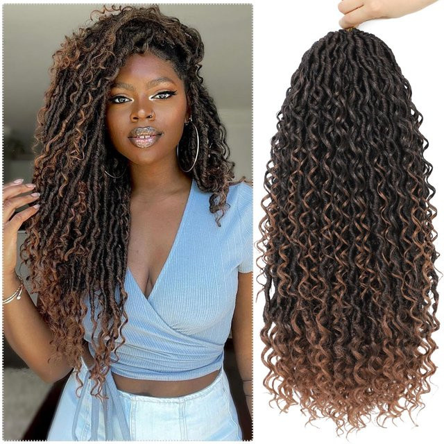 AMIR HAIR Goddess Locs Häkelhaare für Damen - Bild 1
