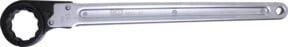 BGS Leitungs-Ratschenschlüssel 8665-32 aus Chrom-Molybdän-Stahl in Silber, Schlüsselweite: 32 mm - Bild 1