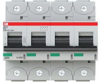 ABB S804S-K40 Leitungsschutzschalter 40A 400V Grau - Bild 1