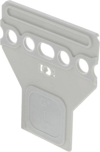 Blanco Distanzplatte Select II für 18er Korpus aus Kunststoff in Weiß - Bild 1