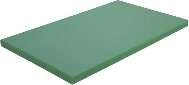 Schneider Schneidebrett aus Kunststoff in Grün, rechteckig mit rutschfesten Füßen, L x B x H: 53 x 32,5 x 2 cm - Bild 1