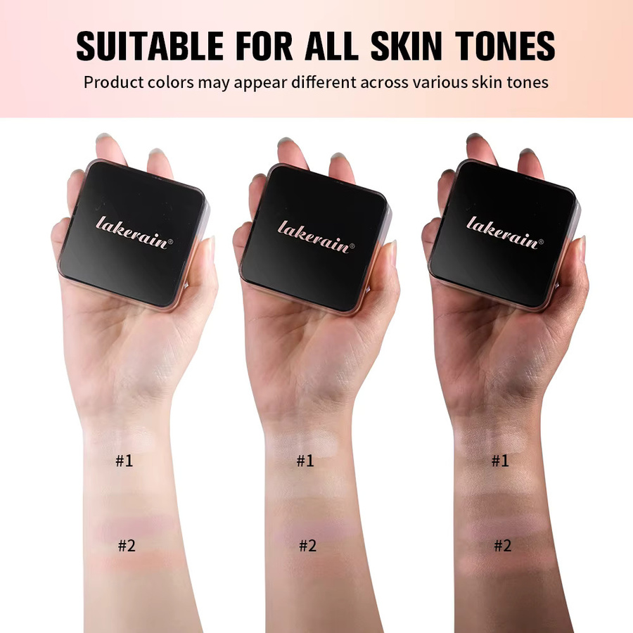 Huda Bake Loose Powder Brightening & Correcting Duo, Mattierendes Puder - Bild 6