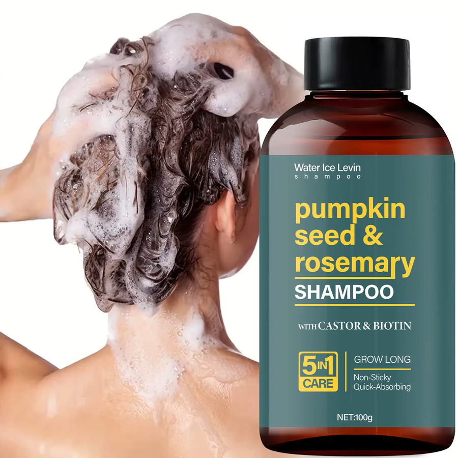 Water Ice Levin Shampoo mit Rizinusöl und Biotin, 100 g, Unisex - Bild 2