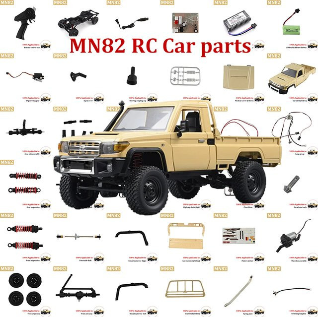 MN Model MN82 LC79 RC Auto Original-Ersatzteile, 1:12 - Bild 1