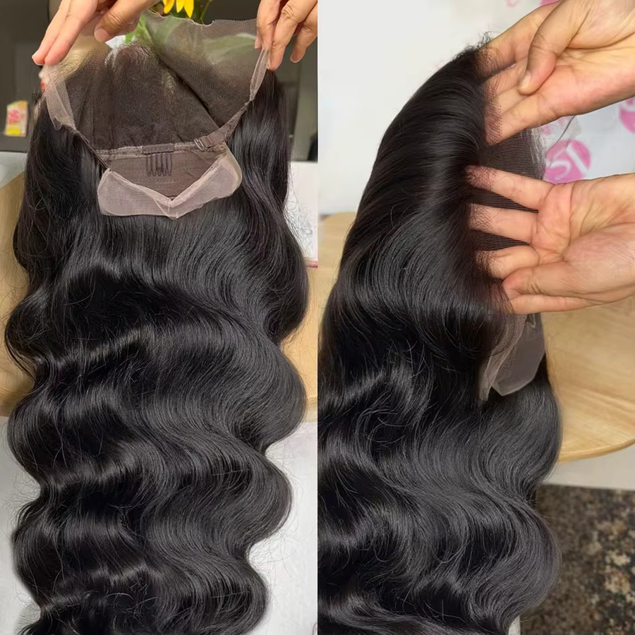 Happy Monday Perücke, 36 Zoll, Body Wave, Transparent Lace Front, 300% Echthaar - Bild 3