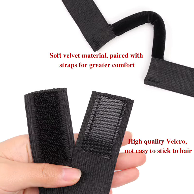 Yajukai Gummiband für Spitze Perücke, Schwarz, 3 cm - Bild 5
