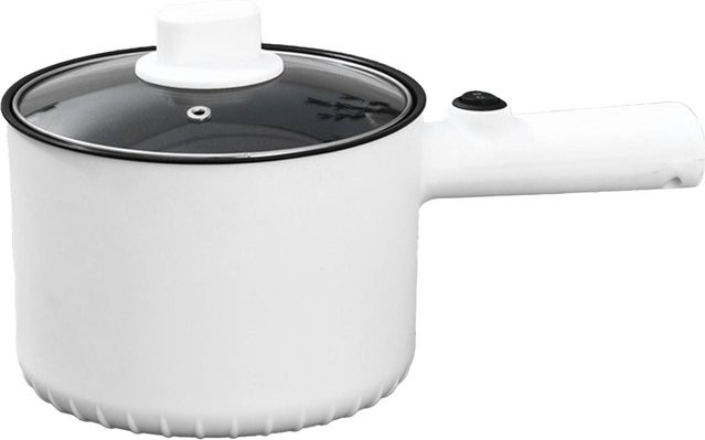 Multifunktionaler elektrischer Mini-Kochtopf von OutsideWorld mit Antihaftbeschichtung und 2 Temperaturstufen, 1,5 l, Weiß - Bild 1