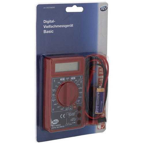 REV Vielfachmessgerät Basic in Rot - Bild 2