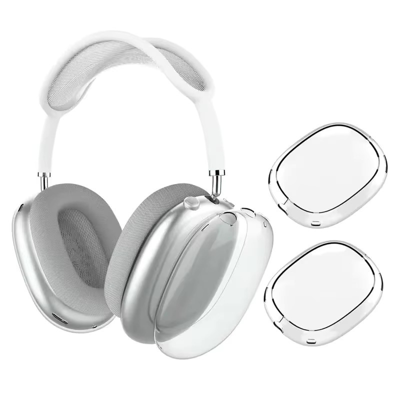 Transparente und kratzfeste TPU-Schutzhüllen für Apple AirPods Max Kopfhörerzubehör - Bild 2