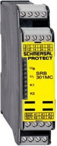 Schmersal Schutztürüberwachung für Not-Halt SRB 301MC in Gelb - Bild 1