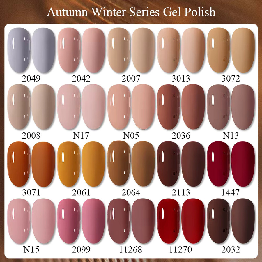 Arte Clavo Coffee Brown Series Gel-Nagellack, 15 ml, Glänzend - Bild 2
