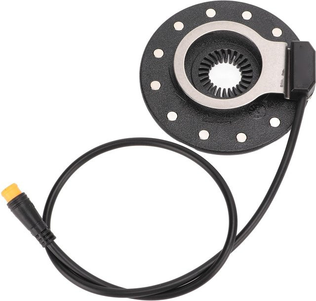 CosyHome Elektrischer Fahrrad-Assistenzsensor mit hoher Empfindlichkeit und 12 Magneten, Dual Hall Sensor, Rechts, Schwarz - Bild 1