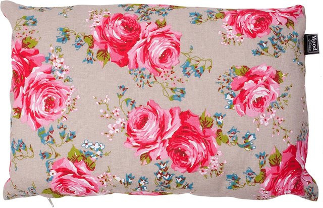 In the Mood Rosemary Lendenkissen Beige aus Baumwolle B/T/H: 60 x 40 x 10 cm - Bild 1
