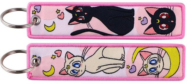 Schlüsselanhänger Sailor Moon, Usagi, black, Unisex - Bild 1