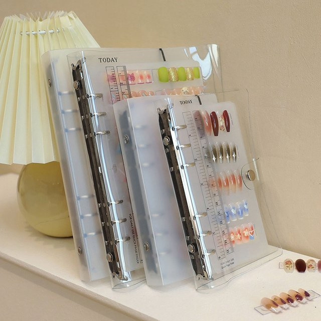 HNKMP Nail Art Aufbewahrungsbuch, Unisex - Bild 1