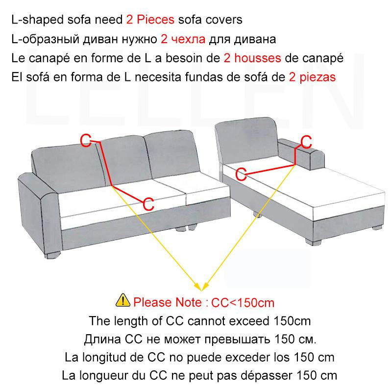 Rutschfester Stretch-Sofabezug von Yiran Furniture für 1 Sitz, violett - Bild 2