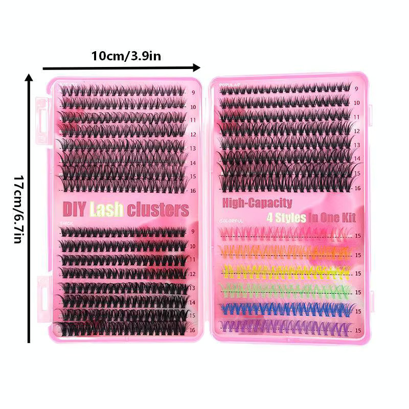 BSIMONE Wimpernverlängerungs-Set, Farbig, Unisex - Bild 5