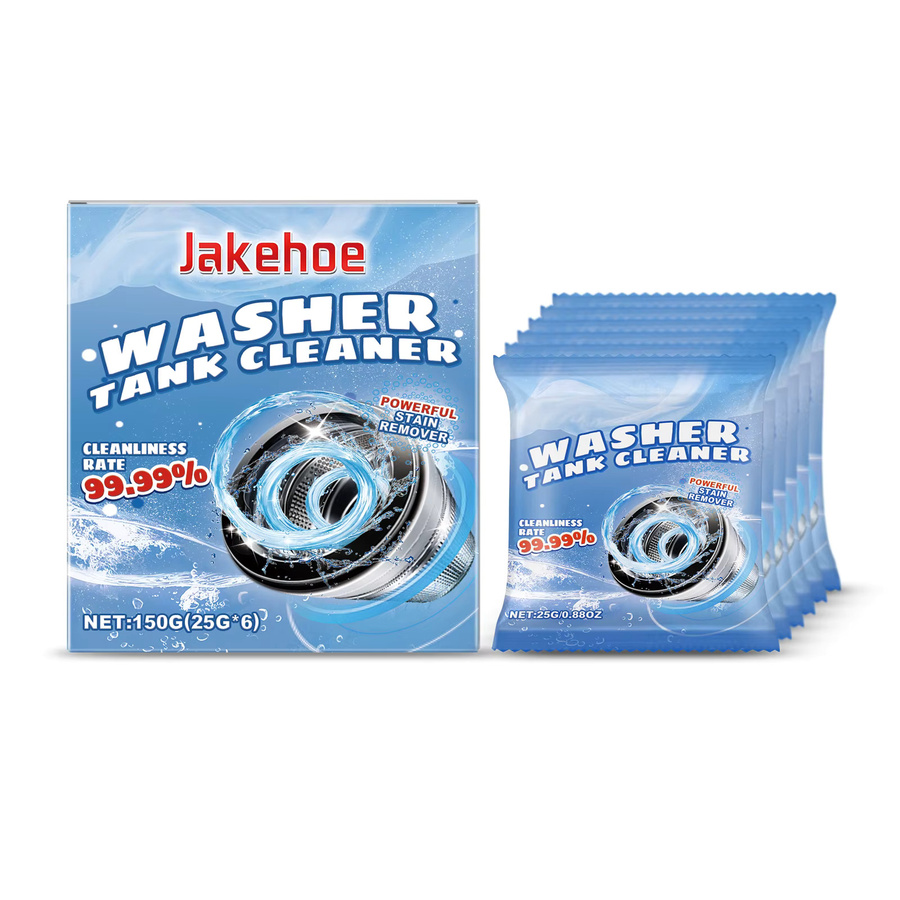 JAKEHOE Waschmaschinen-Reinigungspulver zur Schmutzentfernung und Geruchsbeseitigung in Blau - Bild 7