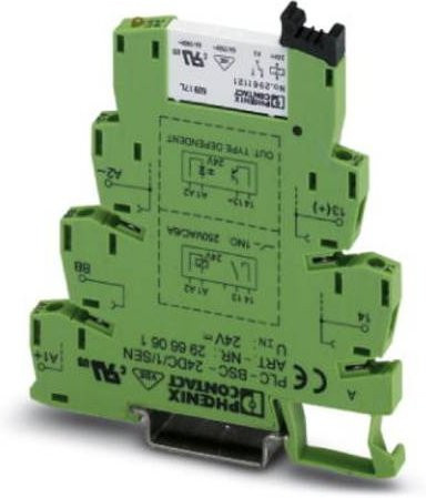 Phoenix Contact PLC-RSC-120UC/ 1/SEN Interface-Relais 120 V/AC 6A 1 Schließer, Grün, 10 Stück - Bild 1