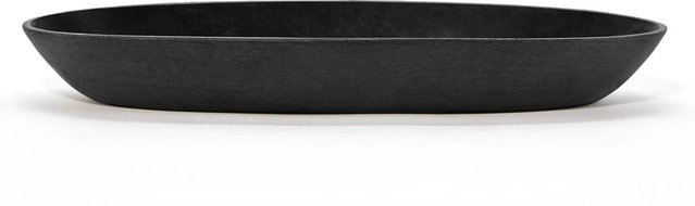 Ecopots Untersetzer Sofia oval Dunkelgrau Durchmesser: 26 cm - Bild 1