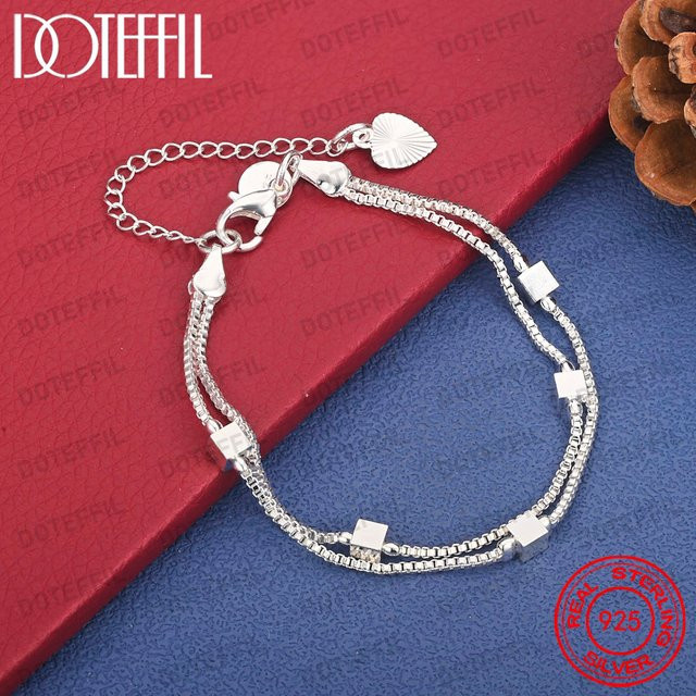DOTEFFIL Armband 925 Silber, Perle, Damen - Bild 1