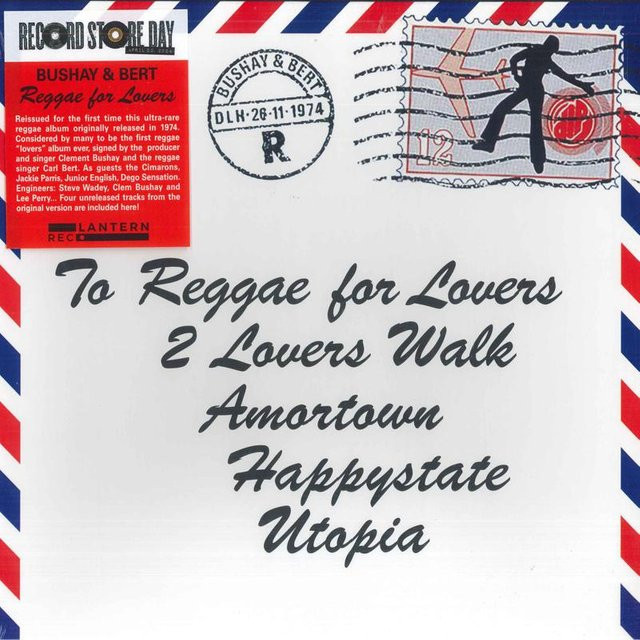 BUSHAY & BERT - Reggae For Lovers LP Schallplatte auf schwarzem Vinyl, Lantern Rec. 2024, Reggae, Ska & Dub - Bild 1