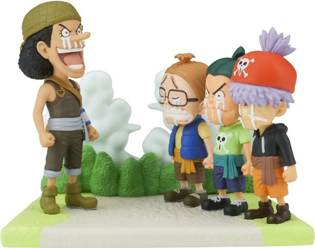 Banpresto One Piece Log Story Usopp Bandai Spirits Sammelfigur für dich in Mehrfarbig - Bild 1
